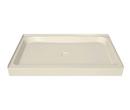 White 60X34X5 Center Acrylic Shower PAN White 