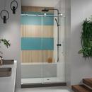 DreamLine Polished Stainless Steel 76 in. Frameless Sliding Shower Door 