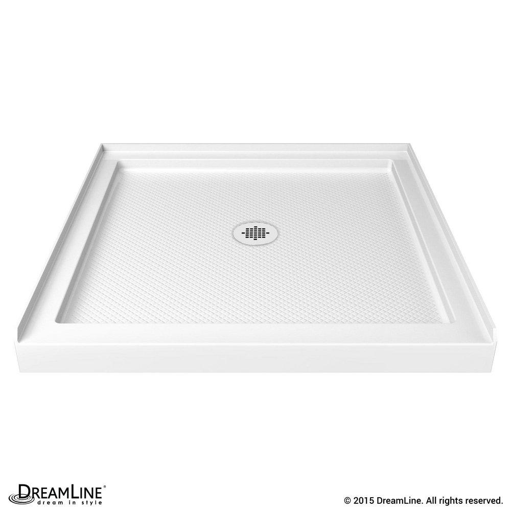 DreamLine White 36 in. Square Shower Base 