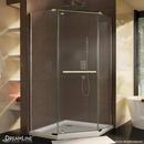 DreamLine Chrome 34X34X72 Clear Pivot Shower Door *PRISM Polished Chrome 