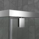 DreamLine Chrome 34X34X72 Clear Pivot Shower Door *PRISM Polished Chrome 
