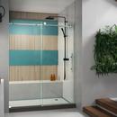 DreamLine Polished Stainless Steel 76 in. Frameless Sliding Shower Door 