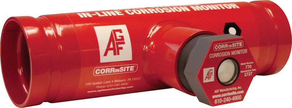 AGF Manufacturing Red 10 in. Grooved Carbon Steel Pipe Assembly 