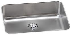 25-1/2 in. Undermount Stainless Steel Single Bowl Kitchen Sink in Lustrous Satin