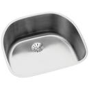 23-5/8 x 21-1/4 in. No Hole Stainless Steel Single Bowl Undermount Kitchen Sink in Lustrous Satin