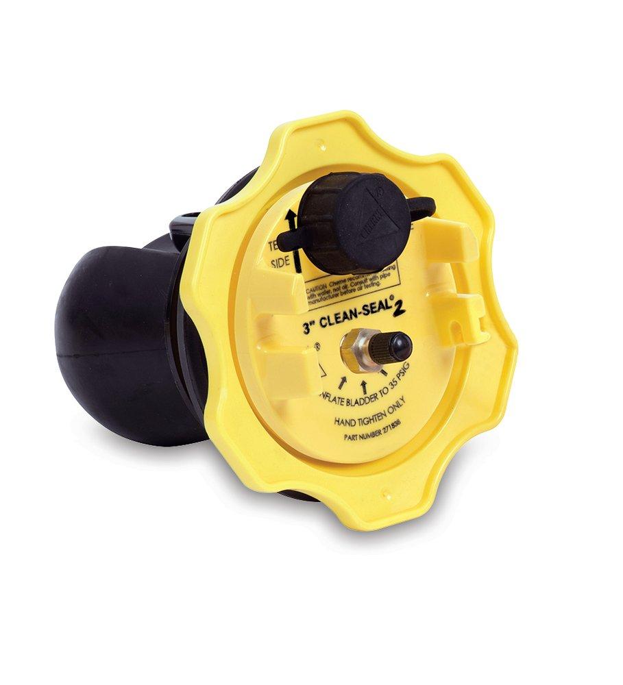 Cherne Yellow DWV, Plumbing, Sealing Test Plug 