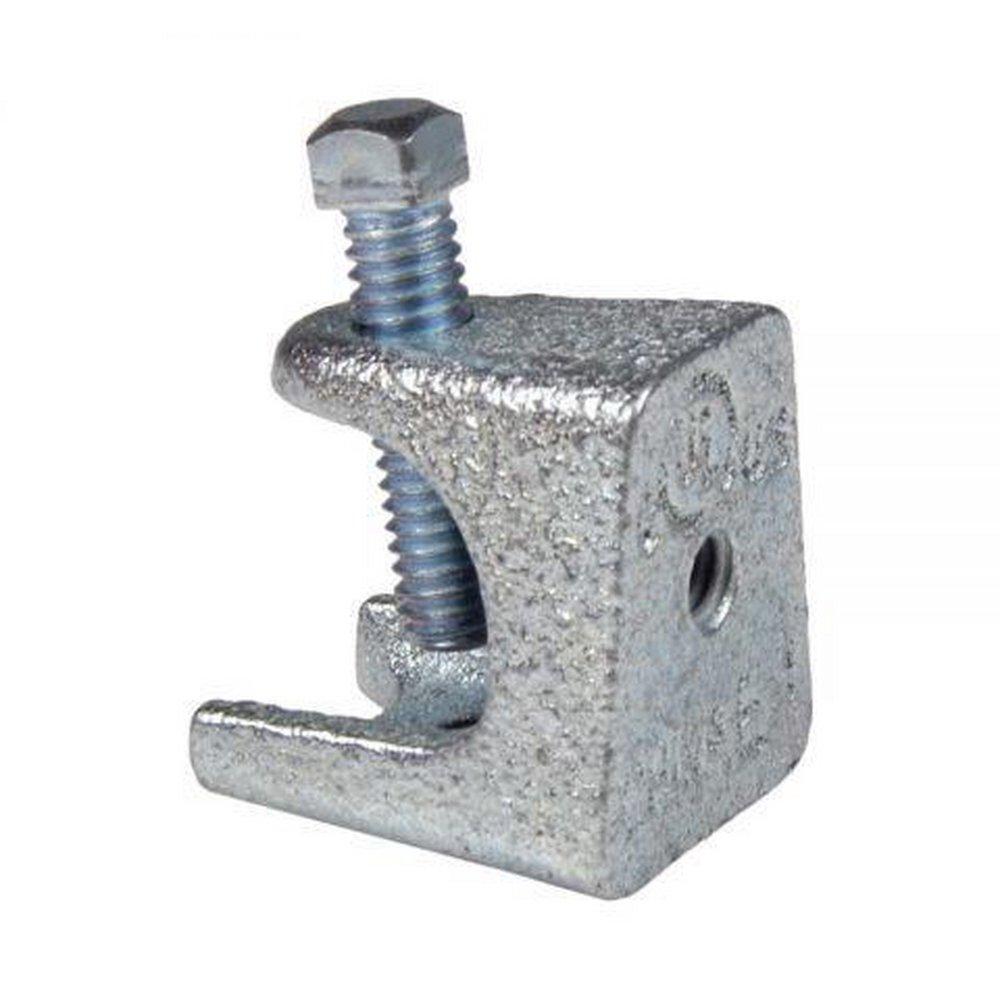 National Pipe Hanger Electrogalvanized Malleable Iron and Stainless Steel Beam Clamp 