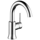Delta Faucet Chrome Single Handle Monoblock Bathroom Sink Faucet with Metal Pop-Up Drain Assembly 