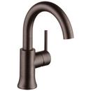 Delta Faucet Venetian Bronze Single Handle Monoblock Bathroom Sink Faucet with Metal Pop-Up Drain Assembly 