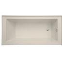Signature Hardware Biscuit 60 x 30 in. Soaker Alcove Bathtub in Biscuit 