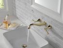 Delta Faucet Polished Nickel Two Handle Widespread Bathroom Sink Faucet 