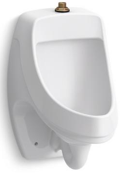 Wash Out Urinal in White
