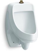 Wash Out Urinal in White