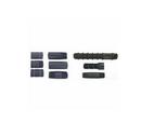 Grey 6XCLOSE PVC Schedule 80 NIP Threaded Both Ends 