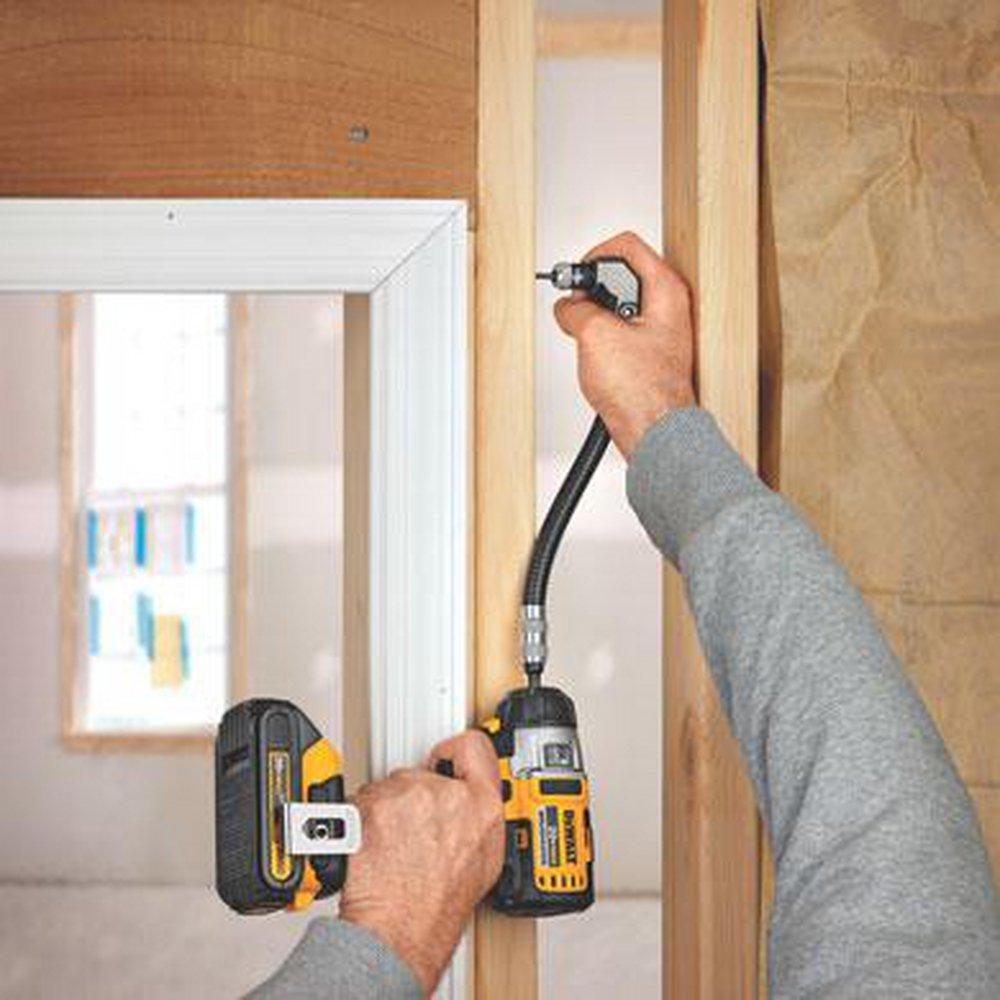 DEWALT Black Impact Drive Accessory Right Angle Attachment 