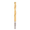 19/64 SHOCKWAVE IMPACT DUTY RED HELIX TITANIUM DRILL BIT 