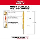 5/16 SHOCKWAVE IMPACT DUTY RED HELIX TITANIUM DRILL BIT 