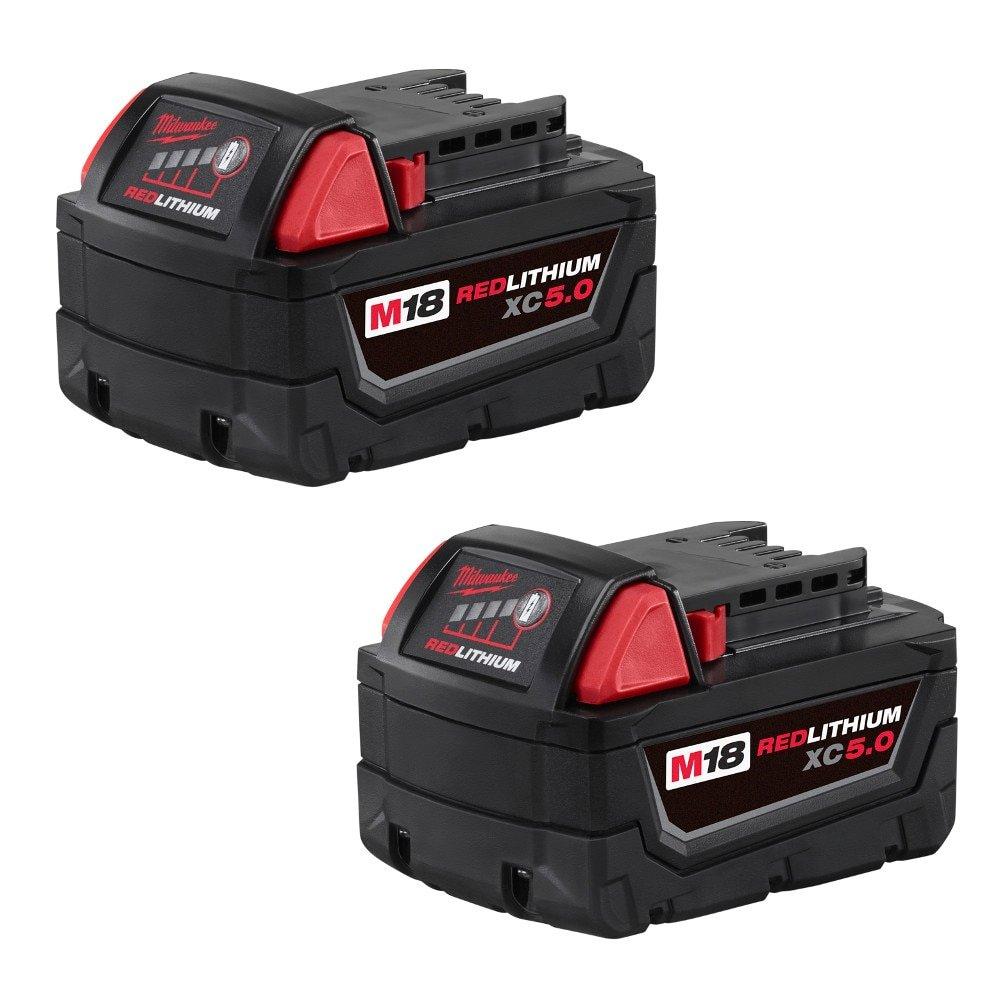 Milwaukee&reg; Black REDLITHIUM&trade; Battery (Pack of 2) 