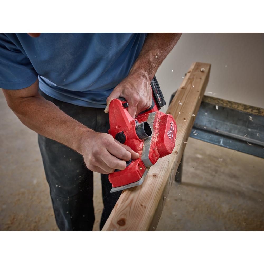 Milwaukee&reg; Red *CVR* M18 3-1/4 PLANER BARE TOOL 