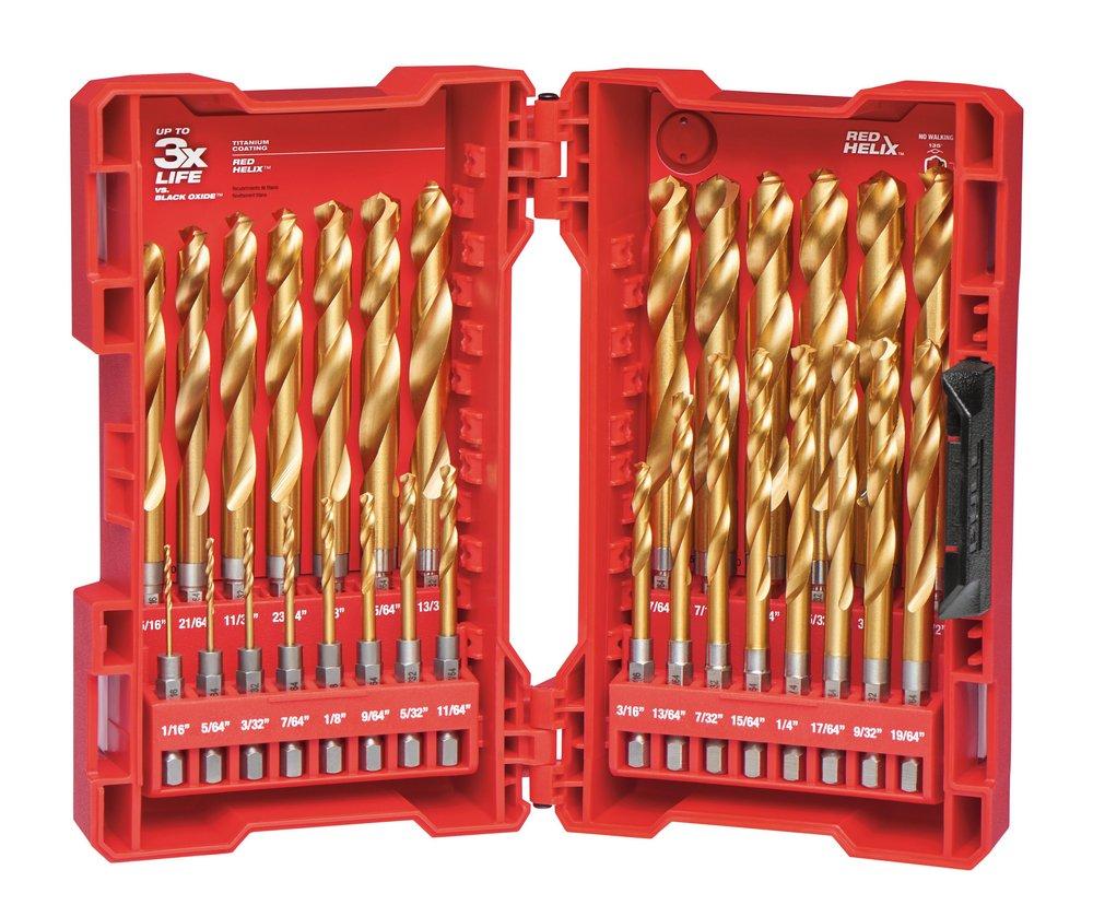 Milwaukee&reg; Hex Twist Drill Bit Set (Piece of 29) 