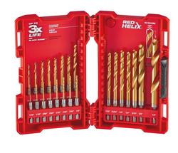 23-Piece Impact Duty Titanium Drill Bit Set