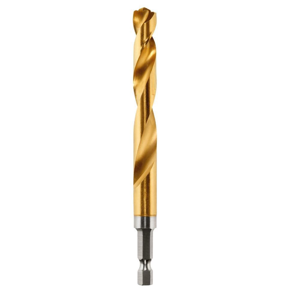 27/64 SHOCKWAVE IMPACT DUTY RED HELIX TITANIUM DRILL BIT 