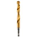 27/64 SHOCKWAVE IMPACT DUTY RED HELIX TITANIUM DRILL BIT 