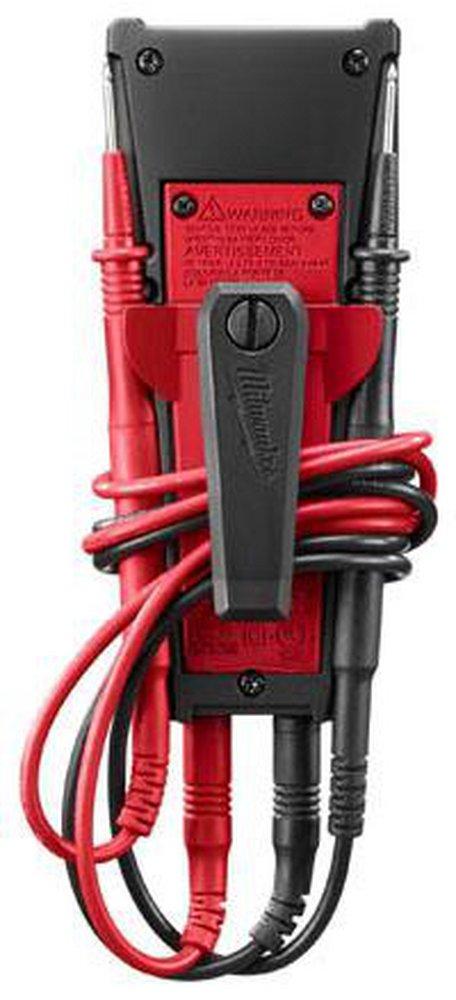Milwaukee&reg; Black Auto Voltage or Continuity Tester with Resistance 