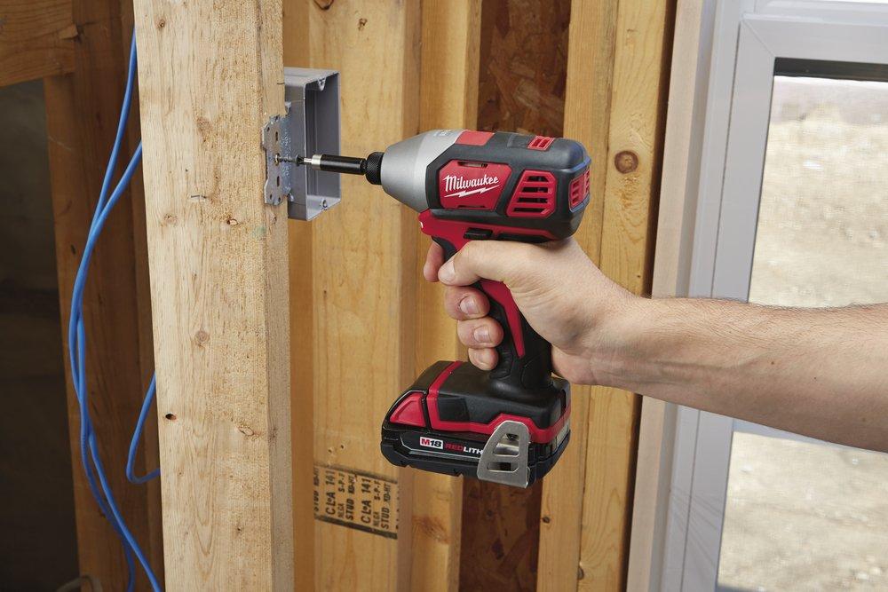 Milwaukee&reg; Black 1/4 in. Hex Impact Driver 