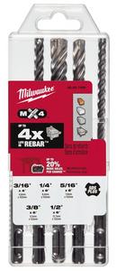 Milwaukee&reg; SDS-Plus Masonry Drill Bit (5-Piece) 