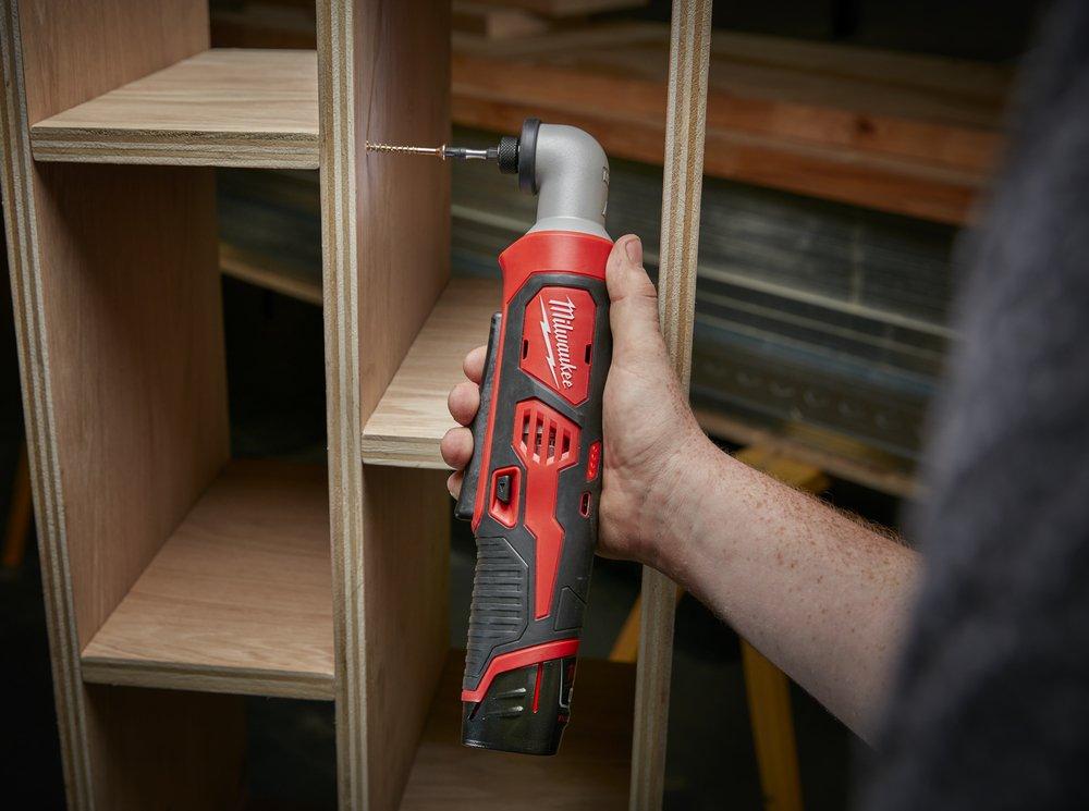 Milwaukee&reg; Black Hex Right Angle Impact Driver Kit 