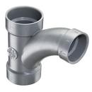 Spears® Manufacturing Company Grey Hub Reducing CPVC Combination Long Turn Tee Wye with 1/8 Degree Bend 