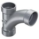 Spears&reg; Manufacturing Company Grey Hub CPVC Combination Long Turn Tee Wye with 1/8 Degree Bend 