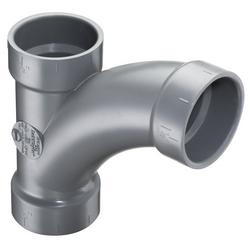 3 in. Hub CPVC Combination Long Turn Tee Wye with 1/8 Degree Bend