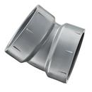 4 in. Hub Straight CPVC 22-1/2 Degree Elbow with 1/16 Degree Bend