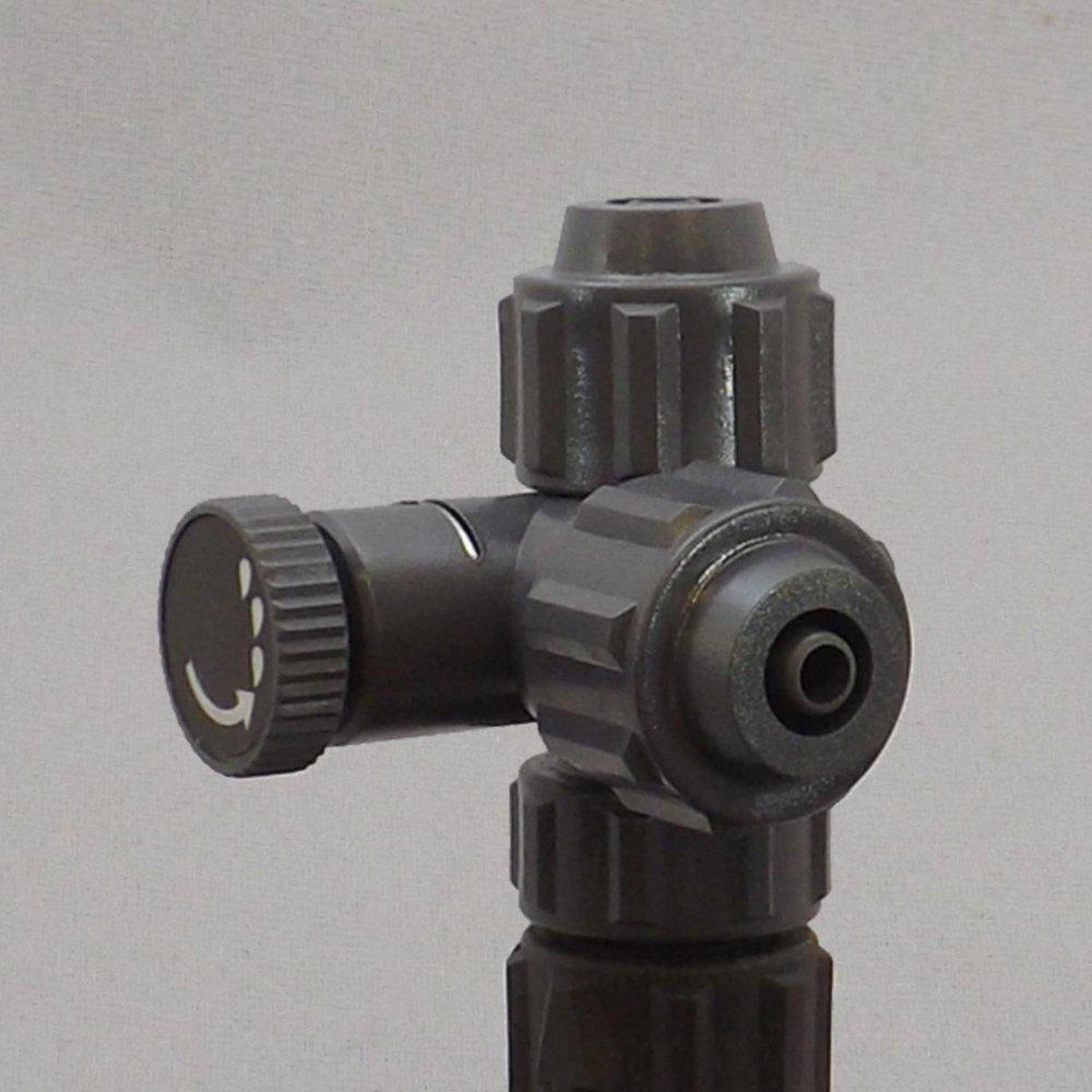 Pulsafeeder OD Tube PVC and Hypalon Bleed Valve Assembly for Pulsatron K2-VHC1, K3-VHC1, K4-VHC1, VHCD, VHCH, VHH1, VHSD, VHT1 and WHCH Wet End Pumps 