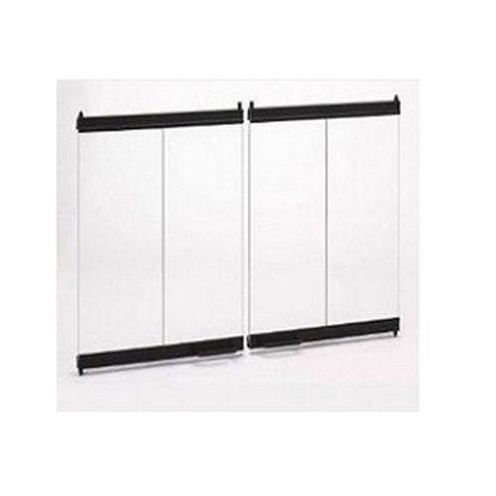 Monessen Hearth Systems Powder Coated Radiant Wood Burning Fireplace in Powder-Coated 