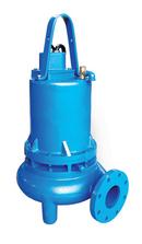4 in. 940 gpm 15 hp Three Phase 230V 38A Flanged Cast Iron Submersible Sewage Pump
