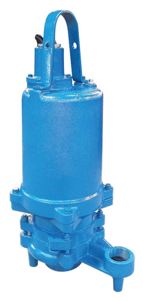 Barmesa Pumps 1-Phase Submersible Grinder Pump with Discharge 
