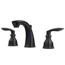 Pfister Tuscan Bronze Two Handle Widespread Bathroom Sink Faucet 