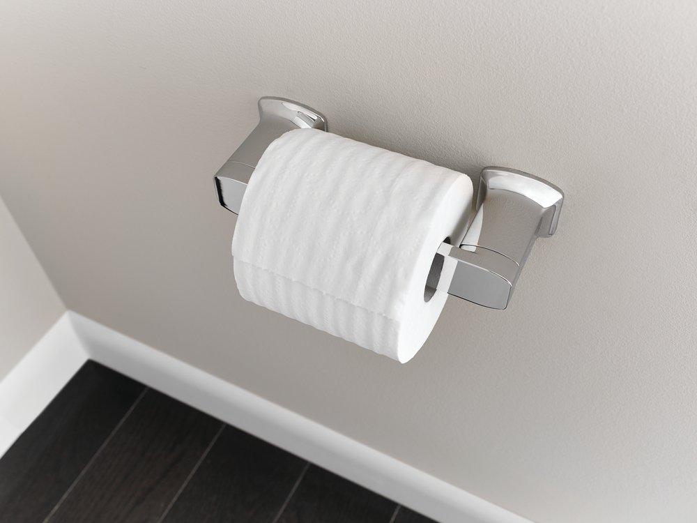 Moen Polished Chrome Wall Mount Toilet Tissue Holder 