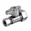 Legend Valve & Fitting Chrome Plated Lever Handle Straight Supply Stop Valve in Chrome Plated 