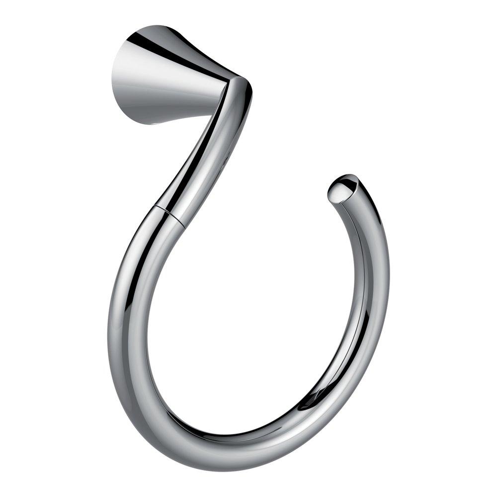 Moen Polished Chrome Round Open Towel Ring 