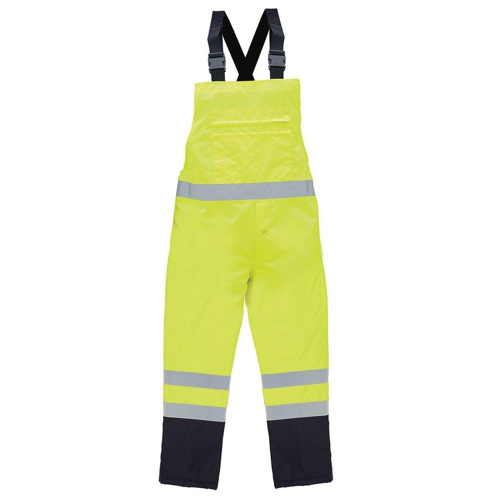 ERB Safety Hi-Viz Lime Class E Bib Rain Pant 