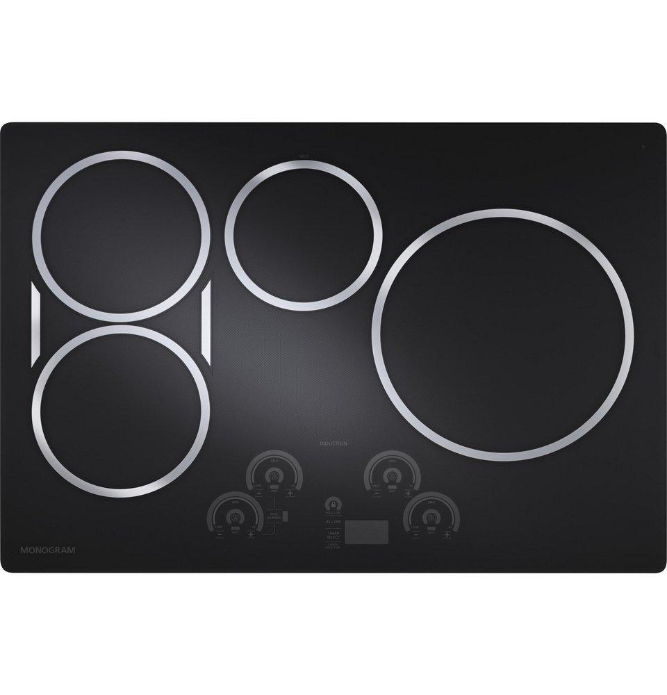 Monogram&reg; Black on Black 4 Burner Induction Cooktop 