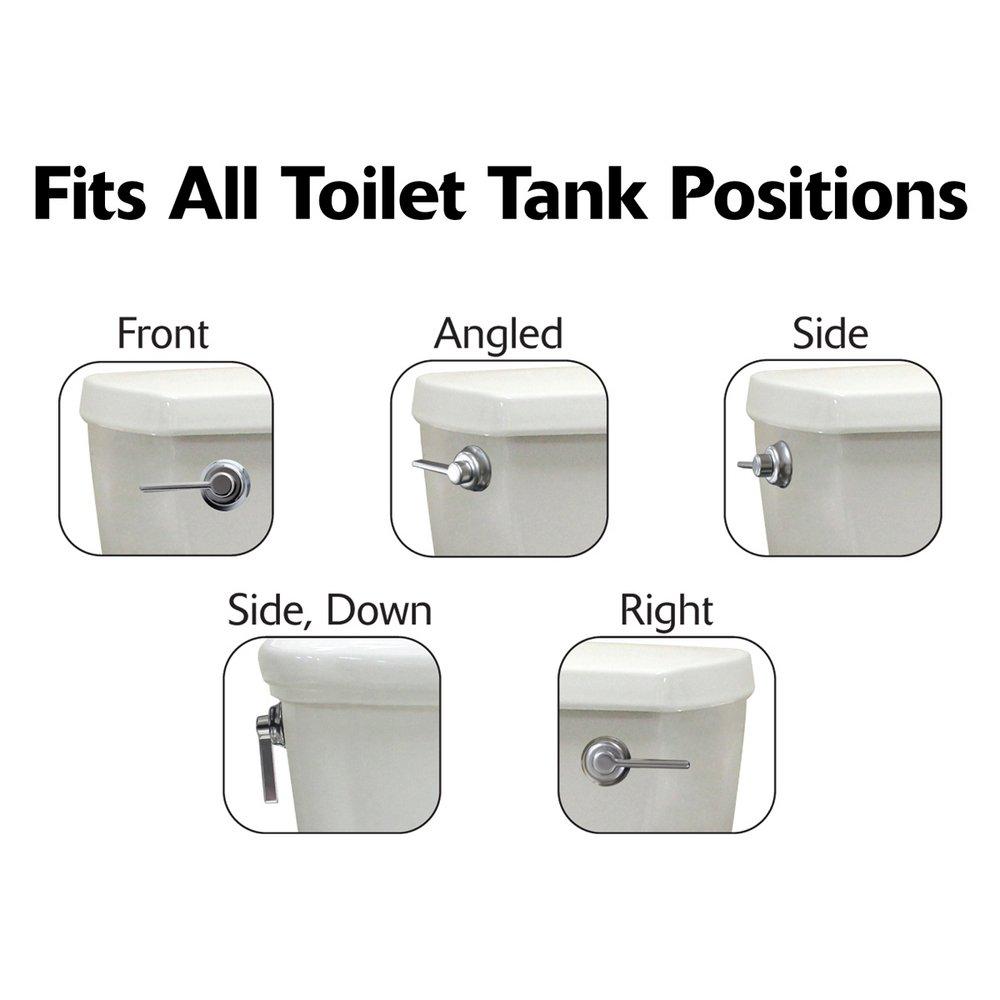 Korky Polished Chrome Trip Lever 