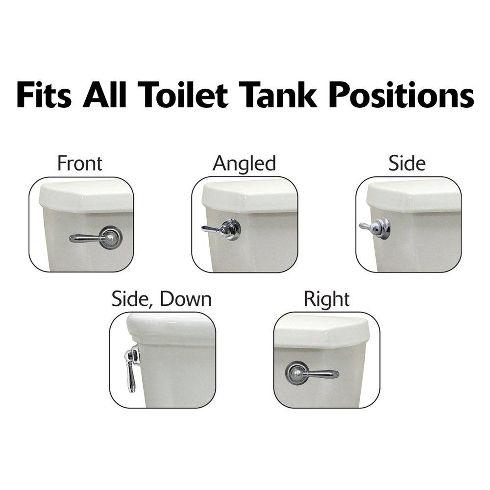 Lavelle Industries Polished Chrome Right-Hand/Left-Hand Trip Lever 