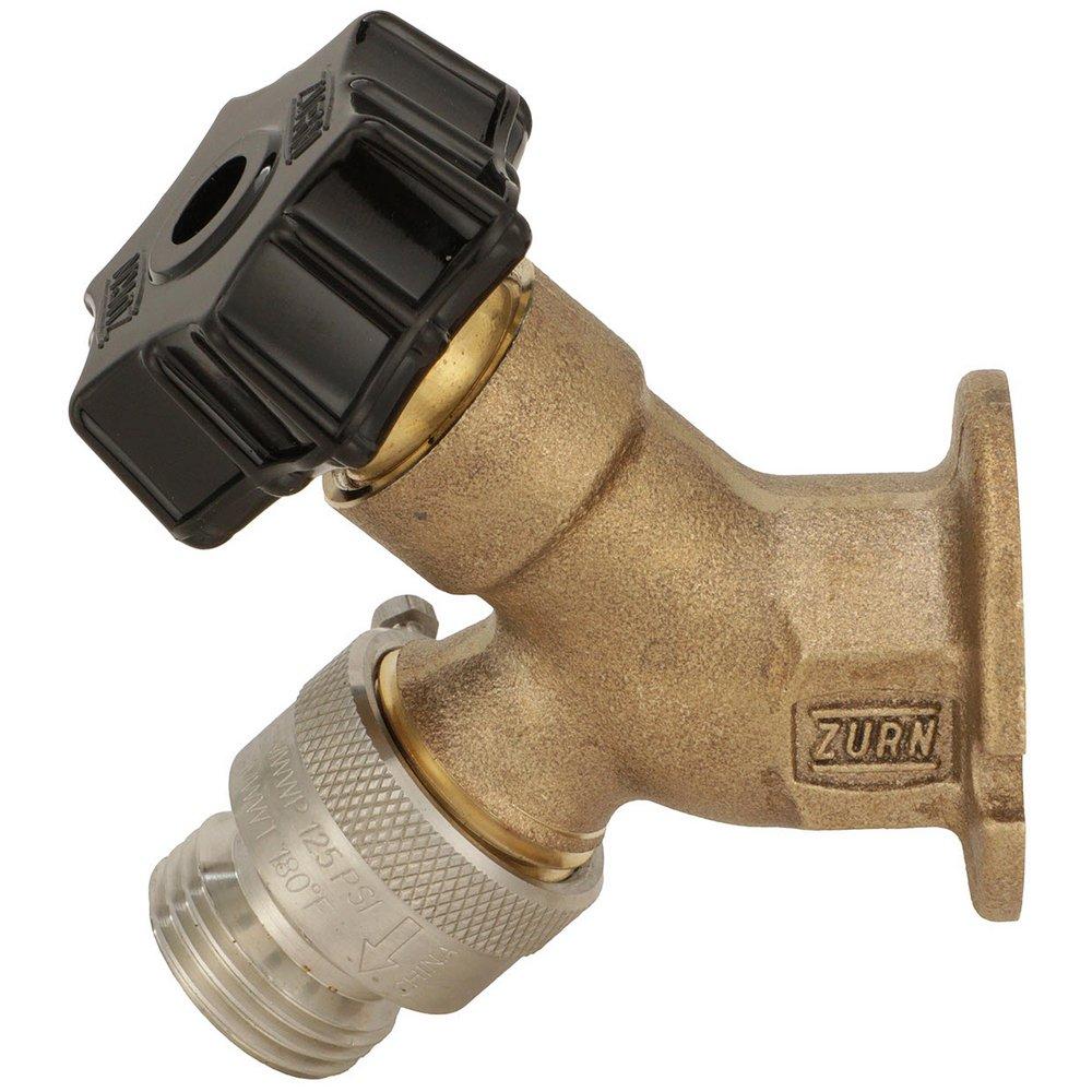 Zurn Polished Nickel Bronze Wall Faucet 