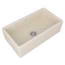 Shaws Parchment 33 x 18 in. Fireclay Single Bowl Farmhouse Kitchen Sink 