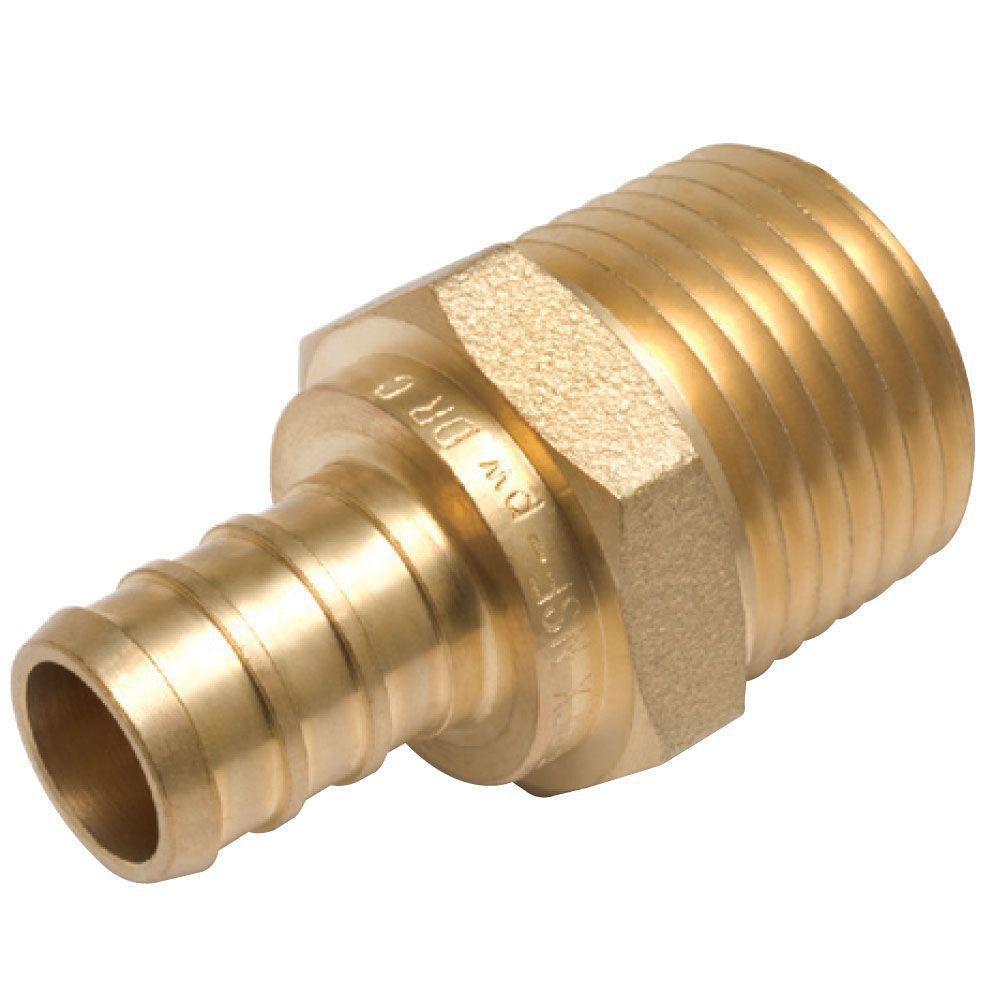 American Granby 3-3/100 in. Barbed Brass Reducing Adapter 